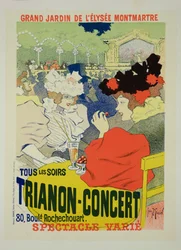 Reproduction of a Poster Advertising the 